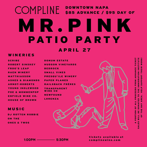 4.27.24 Mr. Pink Patio Party