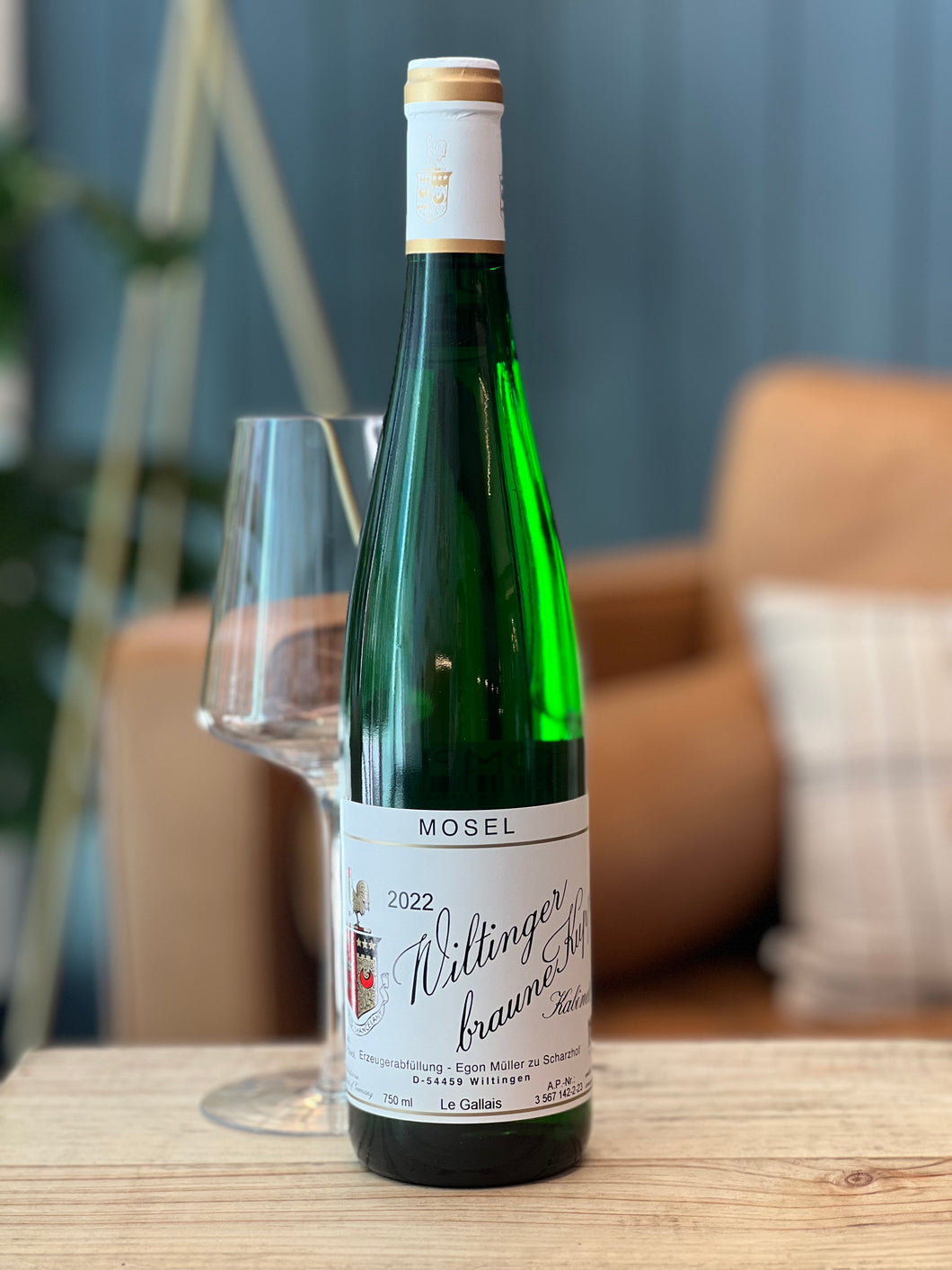 Riesling Kabinett, Egon Müller “Wiltinger braune Kupp - Le Gallais” 2022