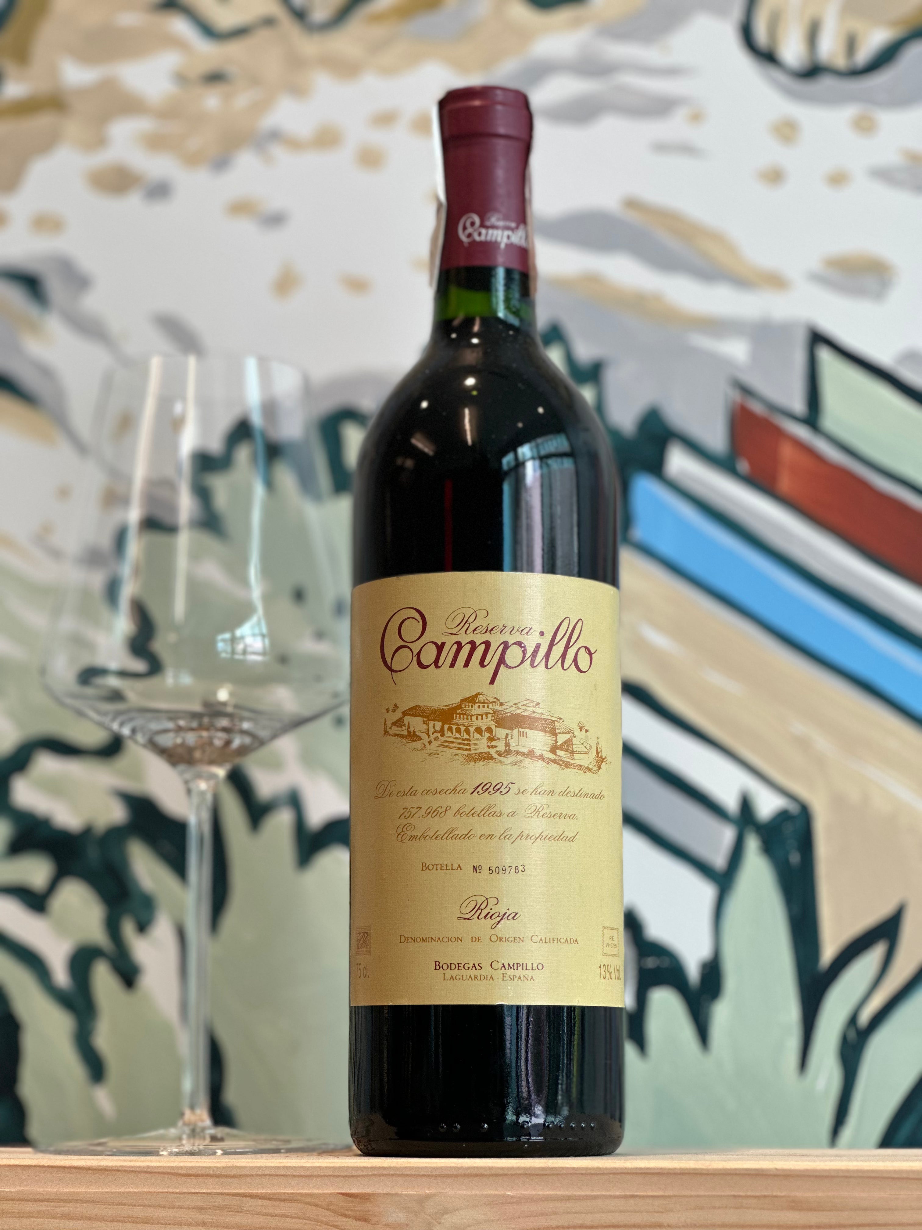 Rioja Reserva, Campillo 1995 – Compline Wine Shop