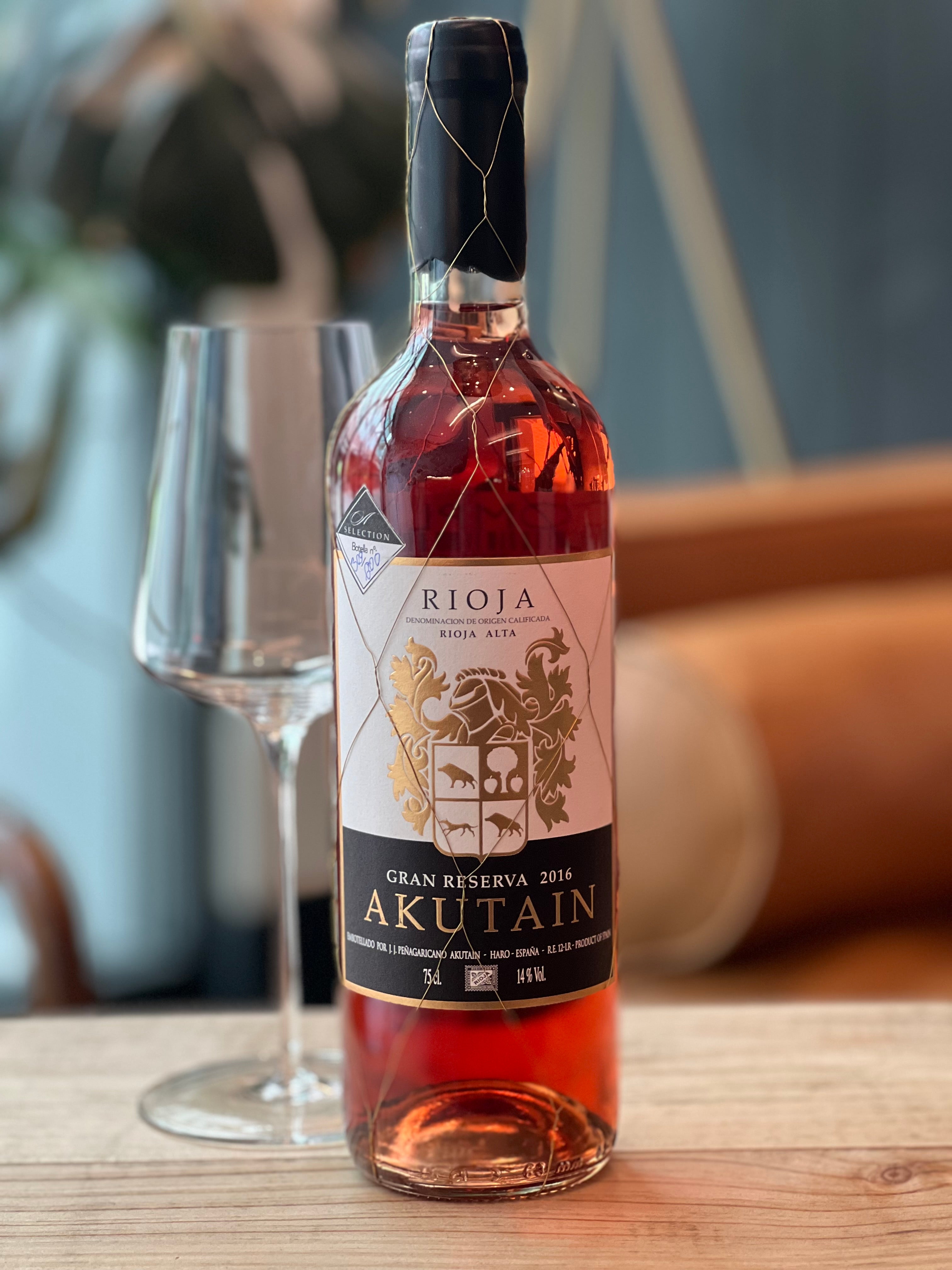 Rioja Gran Reserva, Akutain Rosado 2016 – Compline Wine Shop