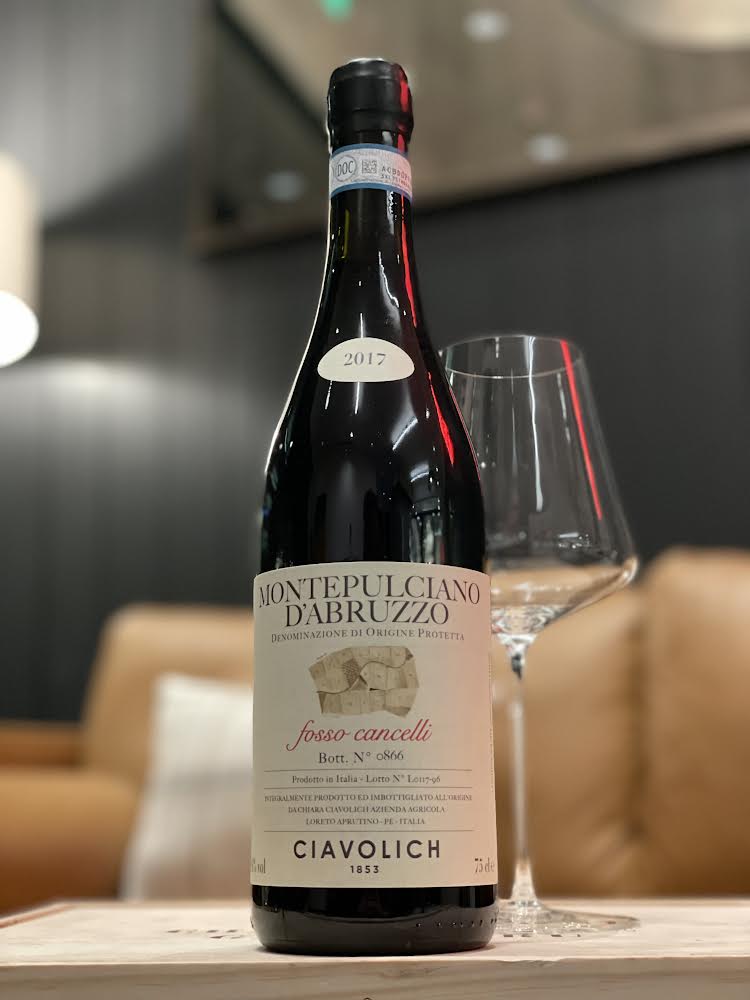 Montepulciano d’Abruzzo, Ciavolich “Fosso Cancelli” 2017