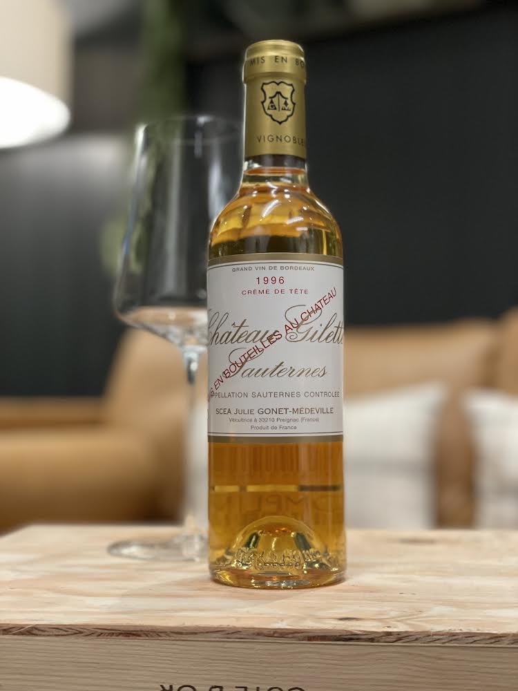 Sauternes, Château Gilette “Crème de Tete” 1996